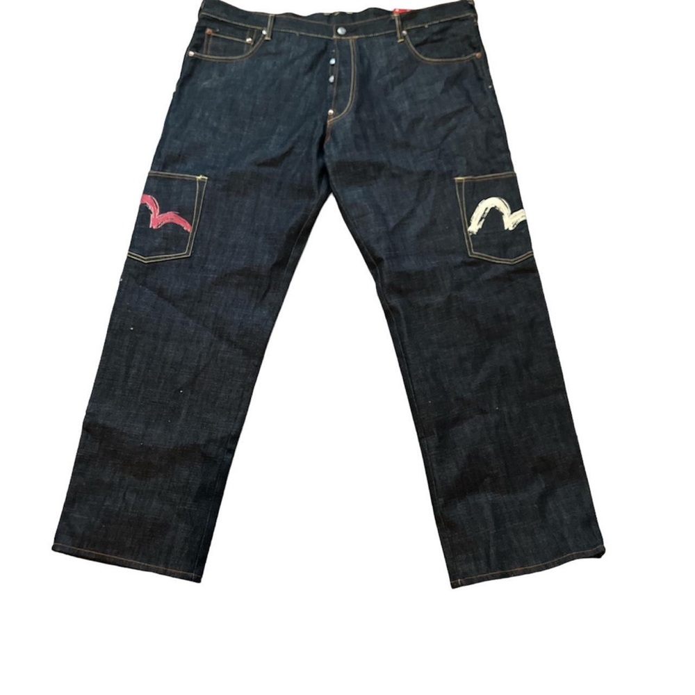 Vintage Y2K Evisu Heritage Carpenter Style Jeans